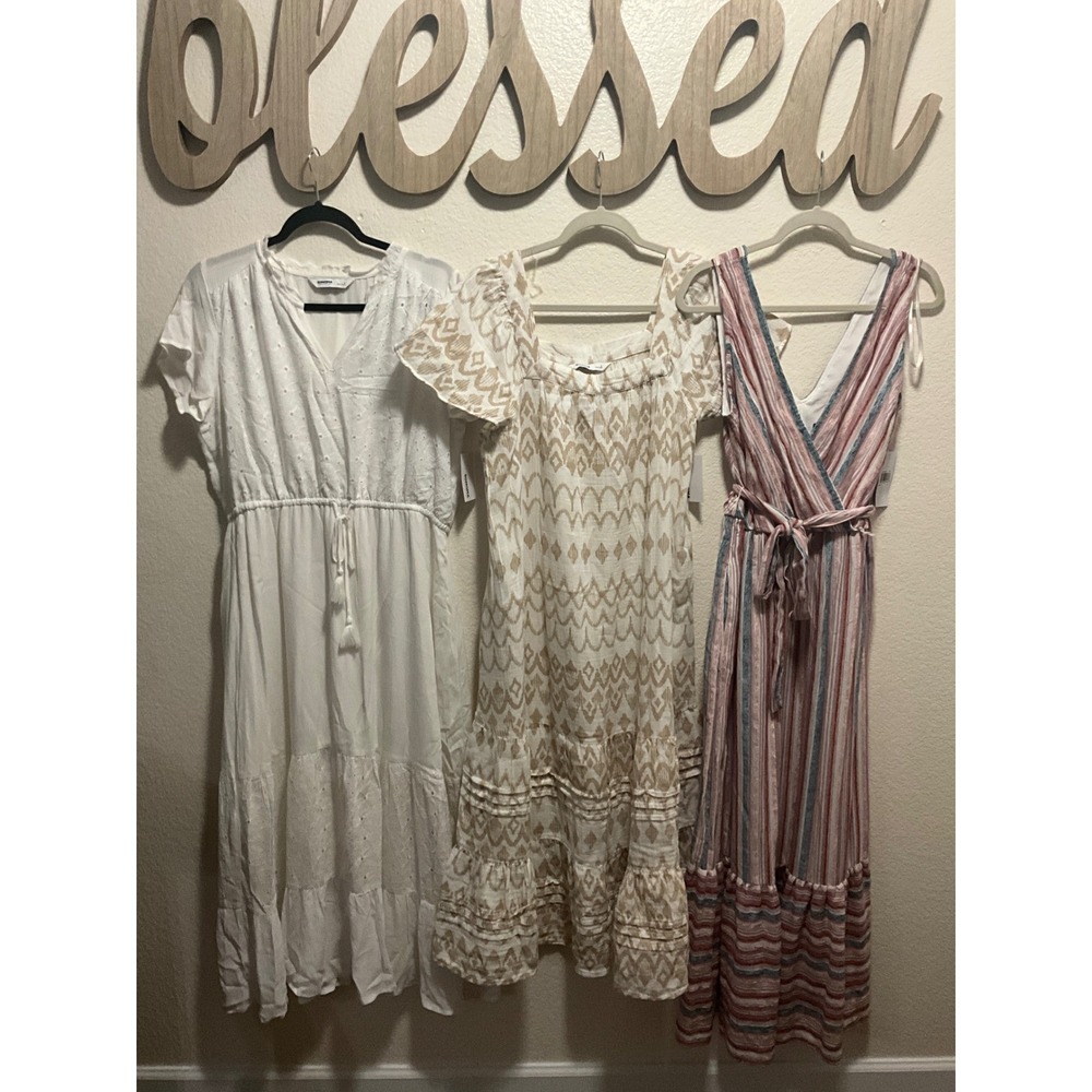 BUNDLE 3 DRESES Sonoma and Donna Morgan size large and 14